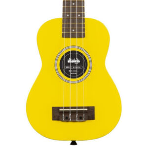Kala Ukadelic Soprano Ukulele in Taxi Cab Yellow - Image 2
