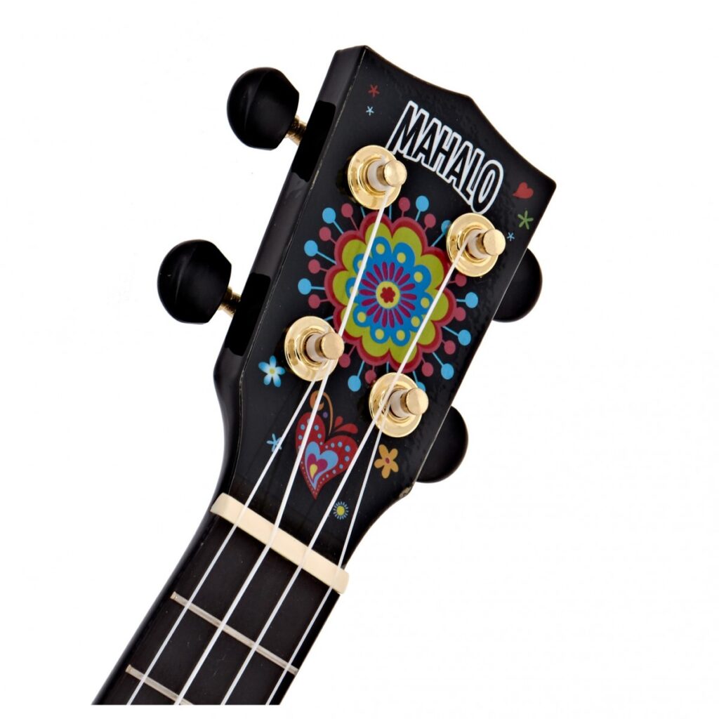 Mahalo Art Ukulele Day of the Dead
