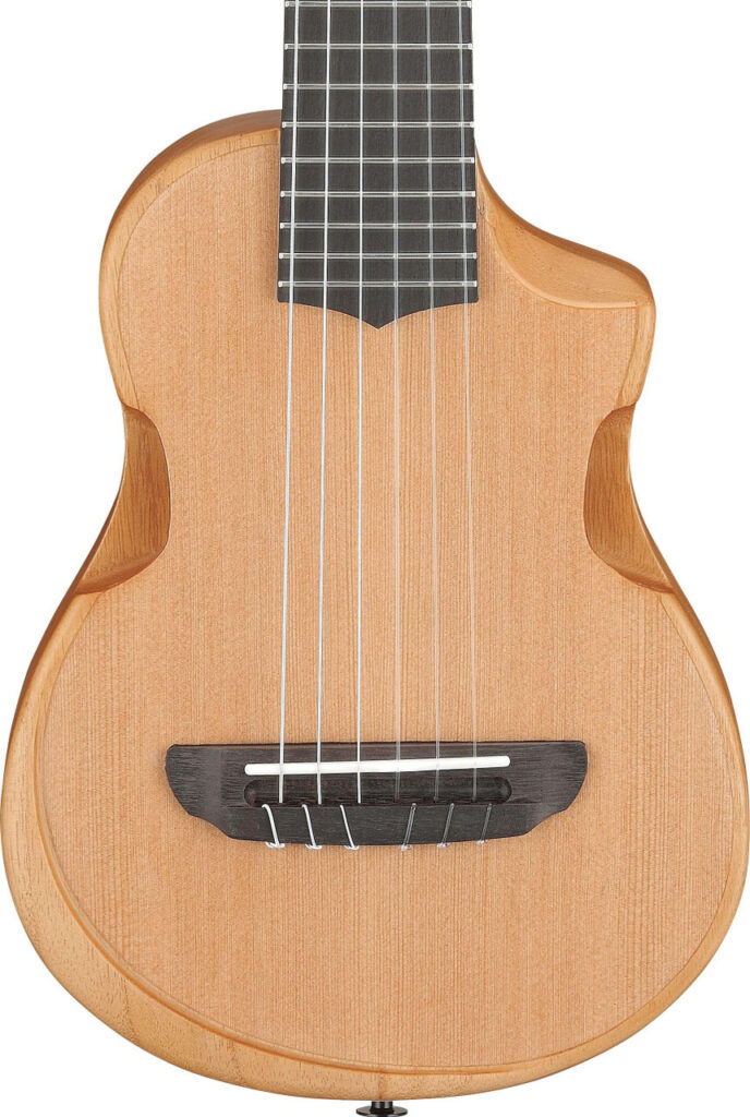 Ibanez AUP10N-OPN 6-String Piccolo/Tenor Electro Acoustic Ukulele in Open Pore Natural