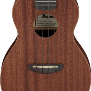 Ibanez UKS100-OPN Soprano Ukulele with Gig Bag in Open Pore Natural - Image 2